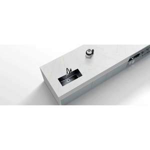 แผ่นหินควอตซ์ผสมทองเวนาติโน ยูเนี่ยนสโตน กันน้ำ ทันสมัย ขนาดใหญ่ - Product Image 2