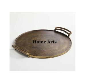 Plateau à chocolat en aluminium de dernière conception avec plateau de service de dattes de bonbons de forme ronde de qualité supérieure pour les meilleures ventes - Product Image 4