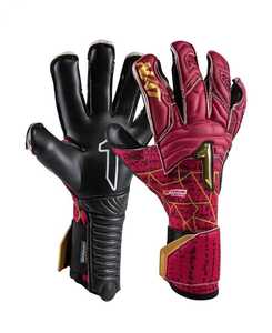 Profesional de alta calidad personalizado al por mayor guantes de portero de fútbol contacto alemán y Material de goma - Product Image 4