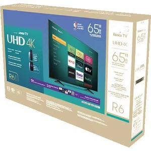 Téléviseur Intelligent Hisense de Qualité et Meilleures Ventes, Classe 55 Pouces, Modèle R6, Smart TV HDR 4K UHD Roku, Prêt à l'Expédition avec Garantie d'Usine - Product Image 1