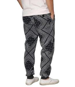 Pantalons de jogging pour hommes de qualité supérieure, logo personnalisé, vente en gros OEM, streetwear décontracté, tissu épais, export - Product Image 6