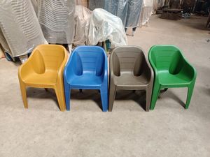 Silla de restaurante de PVC-Muebles impermeables para exteriores comerciales - Product Image 2