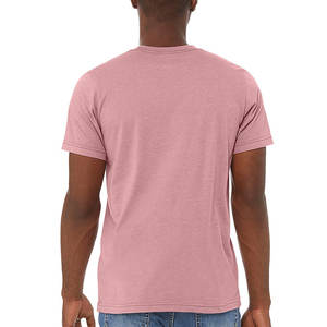 T-shirt 100% coton peigné pour homme, respirant - Product Image 3