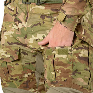 Ensemble coupe ajustée à manches longues d'été avec logo personnalisé de haute qualité uniforme tactique pour le travail en plein air pour hommes à vendre matériau solide - Product Image 3