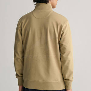 Suéter Casual de Invierno, Transpirable, de Algodón Mezclado, con Cierre de Cremallera de un Cuarto, Ecológico, de Secado Rápido y con un Estilo Diario Elegante - Product Image 2