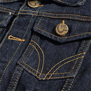 2025 logotipo personalizado hombres transpirable ecológico Vintage Jean chaqueta remache decoración azul Denim chaleco ropa exterior chaleco invierno - Product Image 3