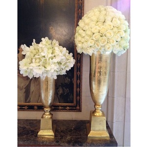 Vase à fleurs en métal fait main décoratif pour la maison, vase de sol au design indien élégant, meilleur porte-fleurs, design attrayant, nouveauté - Product Image 6