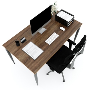 Escritorio de Madera Contrachapada de 140x80cm con Revestimiento de Melamina y Patas Cónicas II con Cajón - HBCN011 - Product Image 2