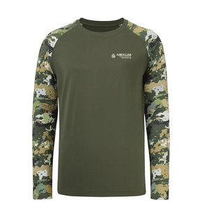 Camisa de pesca de manga larga con protección UV y logotipo personalizado para hombre, ropa transpirable para exteriores, camisa de pesca de secado rápido OEM - Product Image 3