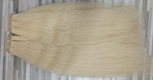 Extensiones de cabello crudo de templo indio del Sur Rubio de alta calidad, cabello Virgen sin procesar con estilo de onda profunda, cabello Remy de herencia suave - Product Image 3