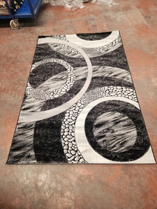 Alfombras Turcas Adiva de Poliéster, Tejidas en Jacquard, Hechas a Máquina, de Pelo Largo, Acolchadas, Reversibles, Lavables, Antideslizantes y Antibacterianas - Product Image 6