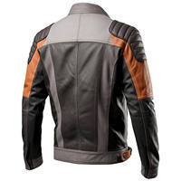 Blouson de moto unisexe en cuir 2026, style CE, coupe-vent, manches longues, personnalisable avec nom d'équipe, couleurs et marque sur mesure