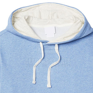 Dernier style de sweat-shirts d'hiver pour hommes, fabriqués sur mesure avec un tissu uni teint, coupe-vent et respirant, logo personnalisé, prix de gros - Product Image 4
