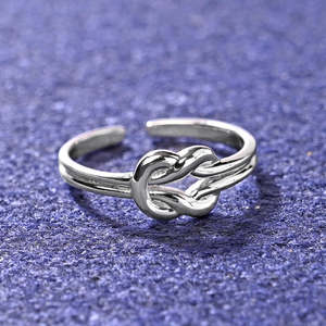 Anillos de Plata de Ley 925 de Primera Calidad para Mujer, Chapados en Rodio, Joyería Fina con Diamante de Corte Princesa, Tipo Anillo para Hombre - Product Image 2