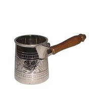 Meilleure vente ensemble de cafetière turque en métal thé et café turcs pour servir dans un cadeau de mariage ottoman martelé de style vintage