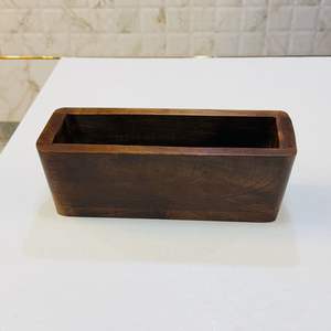 Pot à bougie en bois de haute qualité, élégant, matériau d'exportation utilisé comme support pour la décoration de la maison et des restaurants par HHO - Product Image 2