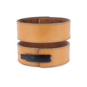 Cinturones de Levantamiento de Pesas de Cuero Genuino a Precio de Fábrica al por Mayor, Logotipo Personalizado, Cinturones de Levantamiento de Pesas Unisex de Cuero Vacuno de Primera Calidad - Product Image 1