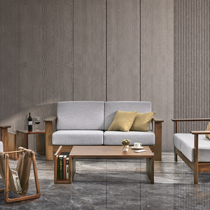 ชั้นวางนิตยสารไม้สักทันสมัยมีสไตล์ดีไซน์ทรงกรอบสำหรับหนังสือหนังหนังสือพิมพ์สำหรับห้องเรียนสำนักงานห้องนั่งเล่นตู้หนังสือ - Product Image 5