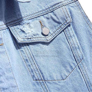 Diseño Único Precio al por mayor Hombres Jeans Chaleco Pakistán Fabricación Ligero Hombres Jeans Chaleco - Product Image 5