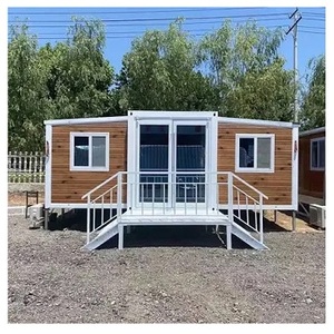 Hiện đại sang trọng tùy chỉnh di chuyển 20ft 40ft prefab mở rộng container nhà tùy chọn bố trí sử dụng cho cuộc sống - Product Image 4