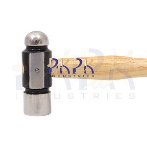 Marteau à bille de 8 oz à tête plate/bombée pour les réparations ménagères Metalsmithing Jewelry Making Multi-Media Art Craft DIY Tool - Product Image 2