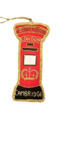 Adorno De Seta con cuentas hecho a mano, decoración colgante en forma de seta de terciopelo rojo para niños, regalo de vacaciones familiares, decoración del hogar - Product Image 3