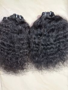 Cabello Natural 100% Virgen del Templo del Sur de la India, Cabello Natural de un Solo Donante, Cabello Rizado Profundo Natural - Product Image 6