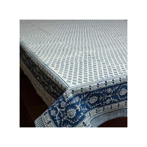 ผ้าปูโต๊ะผ้าฝ้ายพิมพ์ลายดอกไม้รูปช้างอินเดียงานแฮนด์เมดดีไซน์ล่าสุด - Product Image 3