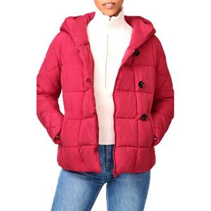 Vestes matelassées d'hiver décontractées pour femmes les plus vendues Respirantes Imperméables Toile à capuche Écologiques Streetwear Remplissage en coton OEM - Product Image 4