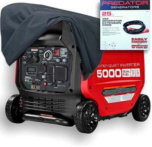 Générateur Inverter Bi-essence SUPER SILENCIEUX de QUALITÉ SUPÉRIEURE, NOUVEAU, PRE-DATOR 5000 Watts, avec Démarrage à Distance et Technologie CO SECURE - Product Image 1