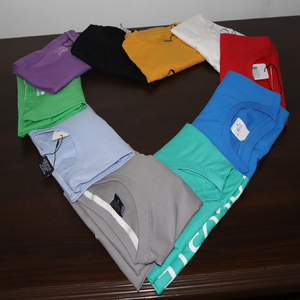 Calidad estándar OEM personalizado sólido Casual en blanco de manga corta de gran tamaño 100% algodón de talla grande ropa de calle de gran tamaño camiseta lisa - Product Image 4