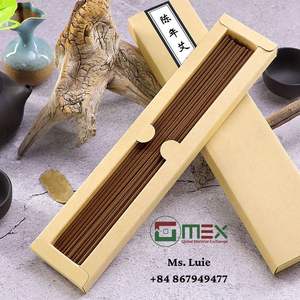 Luxury GMEX Sandalwood Aroma <b>Agarwood</b> <b>Incense</b> Sticks From Vietnam for Meditation & Aromatherapy Diffuser with <b>Incense</b> Holders - Product Image 1