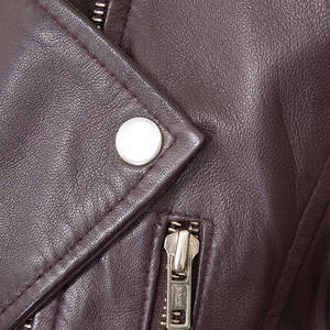 Chaqueta de Cuero Casual de Moda para Mujer, Transpirable y de Alta Calidad, para Otoño, con Cierre, Impermeable y Resistente al Viento - Product Image 5