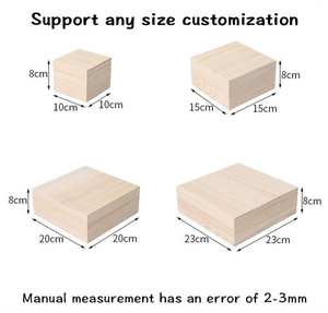 กล่องไม้เนื้อแข็งขัดเงาคุณภาพดี เป็นมิตรกับสิ่งแวดล้อม พร้อมดีไซน์ที่ปรับแต่งได้สำหรับงานแต่งงานและตกแต่งบ้าน ในราคาประหยัด - Product Image 4