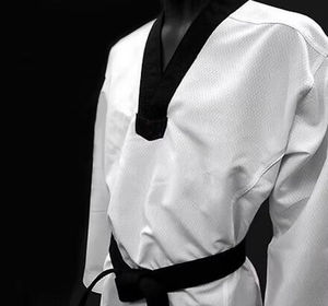 100% Cotton Custom Logo Taekwondo Karate Uniform International Standard Martial Arts Fighting Training <b>Outfit</b> Made to Order - Product Image 2