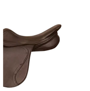 Caballo de salto inglés hecho a mano, sillín de doma, cuero marrón, estilo occidental, carreras multiusos, precio al por mayor duradero de la India - Product Image 2