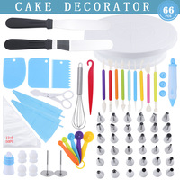 Komplettes Bäckerei-Dekorations-Design-Werkzeug-Set Neue Backformen Kuchenwerkzeuge Box Zubehör