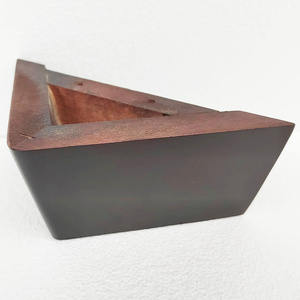 Bloque de esquina triangular de madera, patas de muebles para sofá, armario, sala de estar al aire libre, taller, uso de lavandería con agujero avellanador - Product Image 3