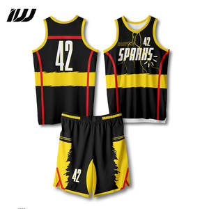 Conjunto de Uniforme de Baloncesto Personalizado Más Vendido, Ropa Transpirable Estampada con Talla Grande - Product Image 2