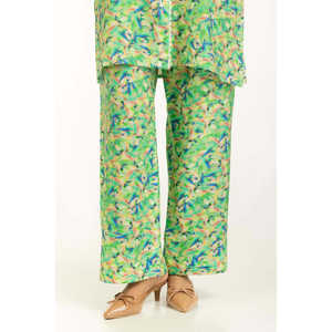 Conjunto Coordinado Estampado de Algodón y Nailon IPST-55170, Atuendo Casual de Dos Piezas para Primavera/Verano, Tallas XS a 3XL, Blusa de Manga Tres Cuartos - Product Image 3