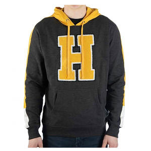 Sudaderas con capucha bordadas con toalla de gran tamaño con logotipo personalizado para hombre, parches bordados de chenilla, sudadera, pulóver, sudaderas con capucha sin cuerda - Product Image 1