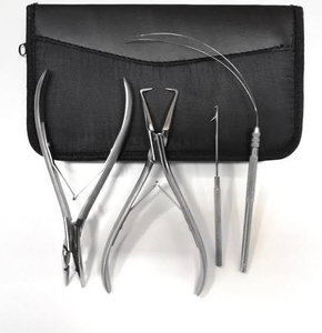 Kit d'outils d'extension de cheveux en gros de haute qualité en acier inoxydable or noir - Product Image 6