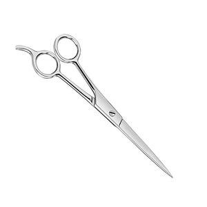 Ciseaux à barbe et cheveux avec repose-doigts, tranchants comme un rasoir, finition miroir, pour la coiffure - Product Image 2