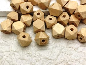 Perles en bois carrées de 14 mm, forme et couleur personnalisées, perles en bois façonnées et de taille personnalisée, produit artisanal indien - Product Image 4