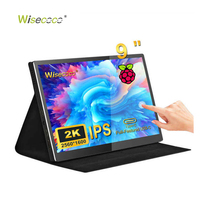 Écran tactile capacitif Wisecoco OEM 9 pouces 2560x1600 résolution 2K, écran LCD TFT portable 2K QHD 500 nits, module d'affichage