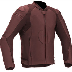 Nueva chaqueta de carreras de moto de cuero genuino para hombre 2025 exigible - Product Image 1