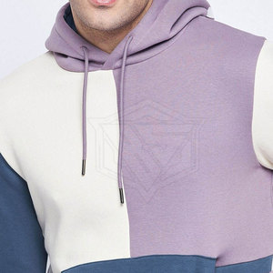 Sudaderas con Bloques de Color y Logotipo Personalizado de Alta Calidad para Hombre, Talla Grande, Nuevo Modelo - Product Image 6