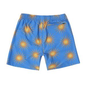 กางเกงขาสั้นผ้ายืดสแปนเด็กซ์เอวกลางผ้าแคนวาสออกแบบวินเทจป้องกันการเกิดรอยยับของผู้ชายเสื้อผ้าชายหาดและเล่นเซิร์ฟ - Product Image 1