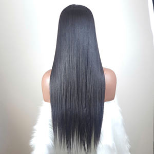 Perruques de cheveux humains Super Double Drawn Bone Straight 5*5 Lace Closure 250 Densité 18 pouces à 28 pouces disponibles - Product Image 2