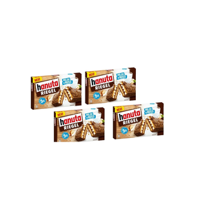 Snack time is better with the <b>crunch</b> of Hanuta Riegel <b>bars</b> - Product Image 1